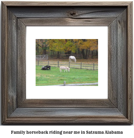 family horseback riding near me in Satsuma, Alabama